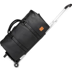 Rolling Duffel Bags with Wheels,Waterproof Duffle Bags with Removable Rollers